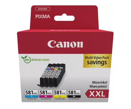 Tusz Canon Zestaw 4 tuszów CLI-581XL CMYK